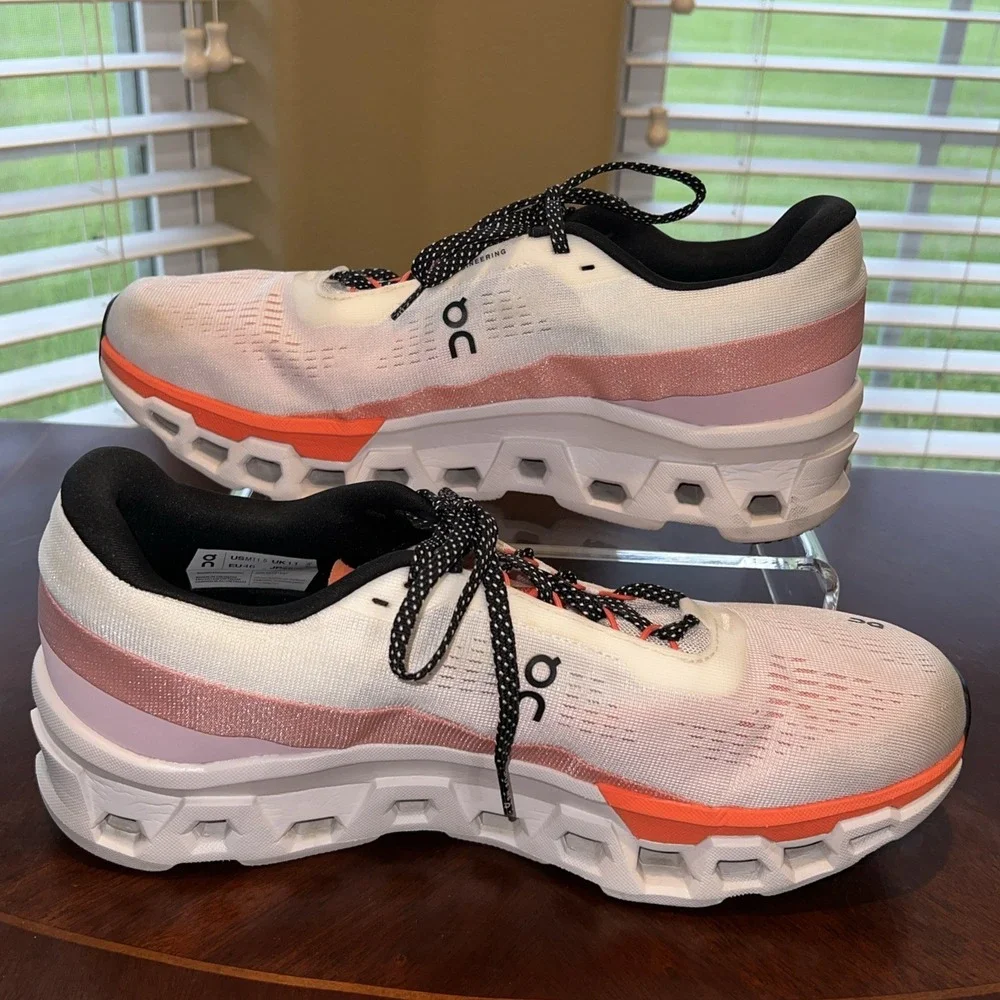 ON Cloudmonster 2 Undyed Flame Running Sneaker Men Sz 11.5 3ME10121527